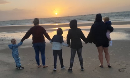 Nicola Holidays With Family