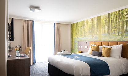 Residential Conference Burleigh Court Bedroom 2